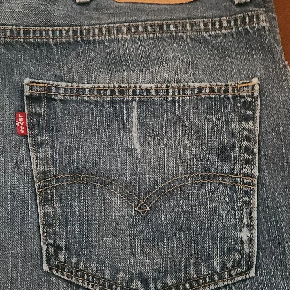 Levi's 569 Blue Jeans Denim Shorts 42